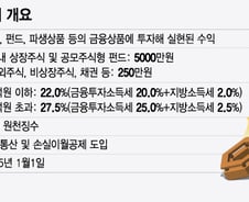 "4억벌면 세금1억" 개미런 부르는 금투세, 서학개미는 더 뗀다