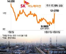 "100조원대 초대형 에너지 기업" SK이노 합병설에 출렁인 증시