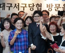 與지지자에 당대표 적합도 물으니…한동훈 59%·원희룡 16%·나경원 13%