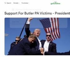 "트럼프 피격 피해자 돕자"…하루만에 300만달러 모여