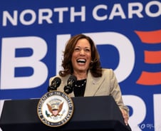 해리스 "대통령 후보로 트럼프 이길 것…기부해달라" 출마 의지