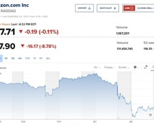 경기침체 불안에 가스라이팅한 고용보고서…아마존 -8.78% [뉴욕마감]