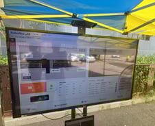 순찰·배달로봇 상용화에 성큼…복잡한 건널목 횡단도 '척척'[르포]