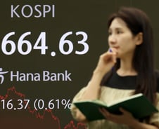 외국인·기관 매도에 눌린 코스피…'하락전환' 2660선 마감