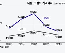 니켈, 코발트도 추락…전기차 1대 원자재 값 '반토막'