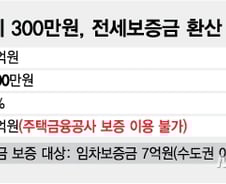 [단독]"보증금 2억에 월 300만원"…고액 반전세, '대출보증' 불가