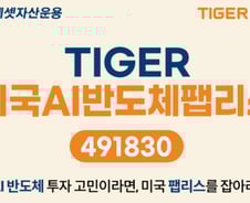 미래운용, 'TIGER 미국AI반도체팹리스' ETF 신규상장