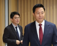 오세훈 "이재명 기본소득 '단순무식' 발언, 소신 담아 표현한 것"