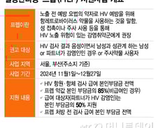 [단독]질병청, 에이즈 예방약값 지원한다…"의료비 절감, 건강권 강화"