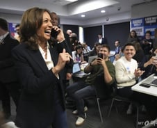 트럼프 '텃밭' 헤집는 해리스…중부 3개주에서 '우세' 이변