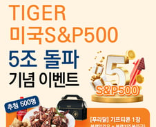 미래운용, TIGER 미국S&P500 해외주식형 최초 순자산 5조 돌파
