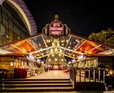 서울에 상륙한 크리스마스 마켓…롯백표 '유럽 겨울 왕국'[르포]