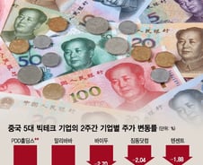 발톱 빠진 중국 공룡들?…2주 만에 시총 66조 '증발', 바닥없는 추락