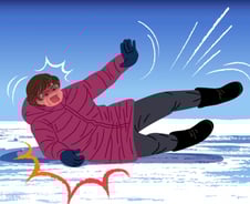 눈길 걷다 "엄마야!" 꽈당…엉덩이뼈 부러져 사망하는 이유