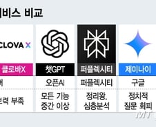 "최신 정보·정치적 질문 안받아요"…6개사 AI서비스 이렇게 달랐다