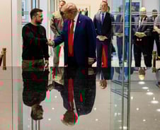 젤렌스키 "트럼프와 '종전' 직접 논의…제3자 필요 없다"