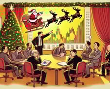 결국 산타 랠리는 없었다…코스피, 외인·개인 이탈에 하락 마감