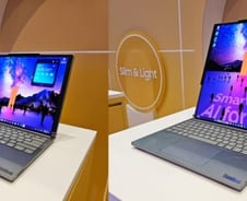 위로 쭉쭉 늘어난 노트북 화면…삼성D, 세계 최초로 해냈다