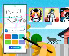 [IT썰] "고양이 우주인 그려줘"…갤럭시 AI, 음성으로 그림그린다