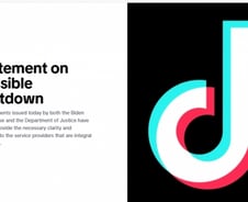 트럼프 취임 하루 앞두고…틱톡, 미국서 "서비스 일시 중단"