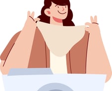 세탁기에 돌려도 팬티서 대변 나와…팬티의 수명은?[한 장으로 보는 건강]