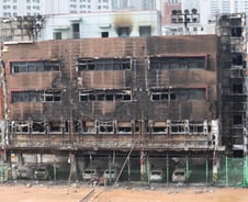 [단독]무학여고 급식실 '스프링클러' 없었다… "의무 대상 아냐"