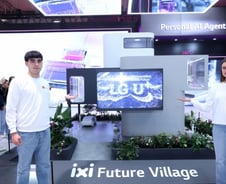 "우리집 전용 AI돌보미"... LGU+ '익시퓨처빌', AI로 만들 미래상 조명