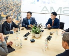 유상임 장관, MWC서 GSMA 만나 차세대 통신 국제협력 강조