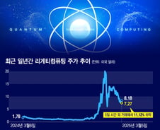 "실적 왜 이래" 주가 11% '뚝', 전세계 개미들 비명…양자컴 또 '거품론'