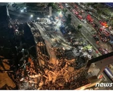 "70명 갇힌 호텔, 단 2초만에 폭삭"…껴안고 숨진 일가족[뉴스속오늘]