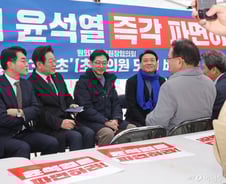 비명계 "이재명 중심으로 뭉쳐야…尹 탄핵 되도록 힘 모을 것"