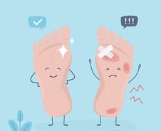 "발 절단 위험"…암도 막는다는 '맨발 걷기' 이런 사람한텐 독 [한 장으로 보는 건강]