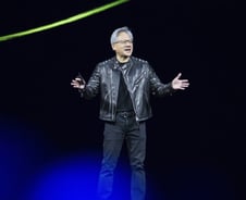 [르포]"숙박비 100배 뛰었다"…서학개미들도 밤샌 'AI 축제'