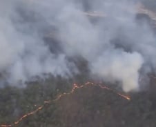 강풍에 '울주 산불' 재확산…6개 마을 주민 800여명 추가 대피령