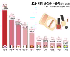 [더차트] "K뷰티 수출, 프랑스 제쳤다"…미국 시장서 1위