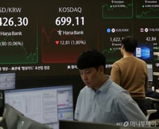 "한국 주식 팔자" 외국인·기관 매도에 하락…코스닥 700선 깨져