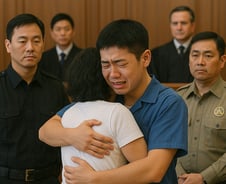 "어머니 안아봐도..." 피고인의 작은 요청 허락한 재판장의 마지막 말은