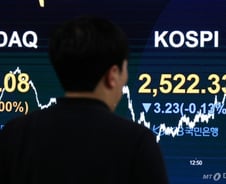 코스피, GDP 역성장·관세 완화에 약보합 마감…한미 통상 협의 주목