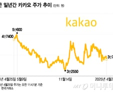 "또 탈출 실패?" 카카오 개미 눈물…블록딜 소식에 외인 620억 던졌다