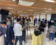 [르포] "생업 나아지기를"…간절한 중국 교민들 투표소 오픈런