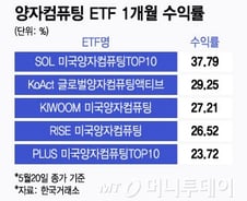 반짝 테마 아니었어?…양자컴퓨팅ETF, 수익률 최고 37%