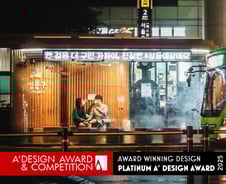 성동구 스마트쉼터, 세계 3대 디자인 공모전 '플래티넘상'