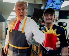 햄버거·콜라 즐겨도 튼튼…79살·100㎏ 거구 트럼프 '건강 비결'