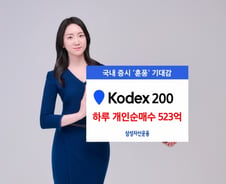 개인투자자 "코스피 오른다"…KODEX 200 하루 만에 523억 몰려
