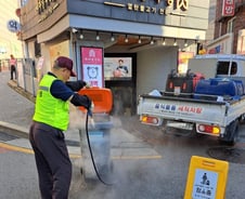 성동구, 음식물 쓰레기통 세척 서비스…2800개 음식점 대상