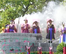 만세운동 연락책…중랑구, 봉수 거화 재현식 개최
