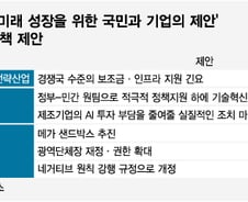 "첨단분야 총력 지원하고 규제 풀어야"…업계가 원하는 산업정책은