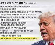 "의약품 관세 곧 부과" 또 경고한 트럼프…수개월째 지연, 왜?