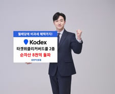 삼성운용 KODEX 타겟위클리커버드콜 2종, 순자산 8000억 돌파