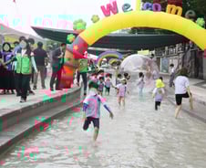 송파구, '성내천 물놀이장' 8월 말까지 무료 운영